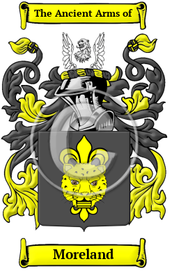 Moreland Family Crest/Coat of Arms