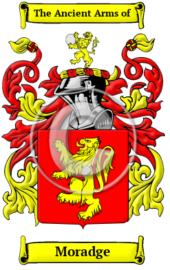Moradge Family Crest/Coat of Arms
