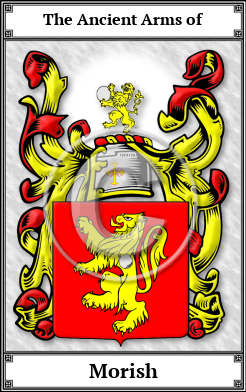 Morish Family Crest Download (JPG)  Book Plated - 150 DPI