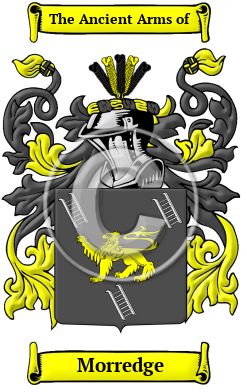 Morredge Family Crest/Coat of Arms