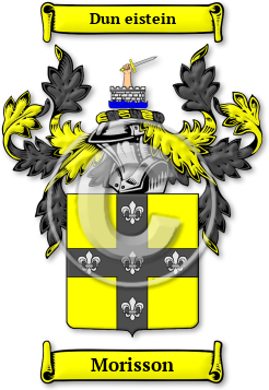 Morisson Family Crest Download (jpg) Legacy Series - 150 DPI