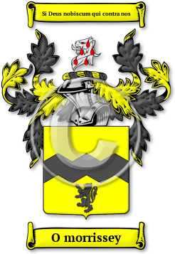 O morrissey Family Crest Download (jpg) Legacy Series - 150 DPI