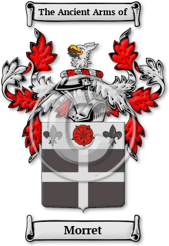 Morret Family Crest Download (jpg) Legacy Series - 150 DPI