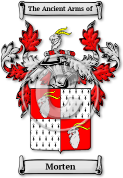 Morten Family Crest Download (JPG) Legacy Series - 600 DPI