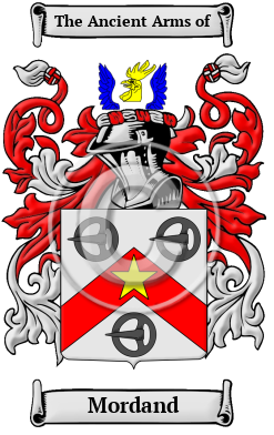 Mordand Family Crest/Coat of Arms
