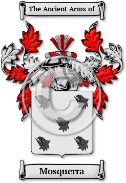 Mosquerra Family Crest Download (jpg) Legacy Series - 150 DPI