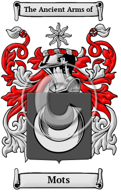 Mots Family Crest/Coat of Arms