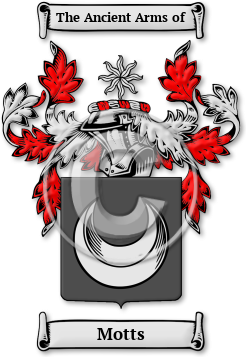 Motts Family Crest Download (jpg) Legacy Series - 150 DPI