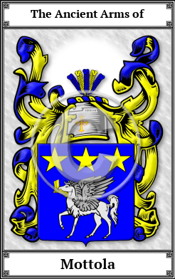 Mottola Family Crest Download (JPG)  Book Plated - 150 DPI