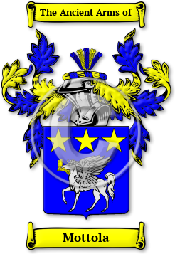 Mottola Family Crest Download (jpg) Legacy Series - 150 DPI