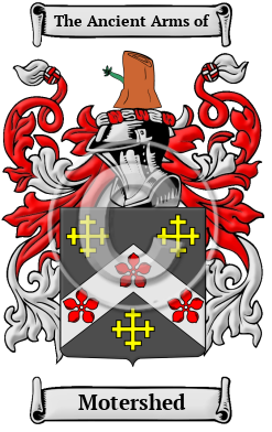 Motershed Family Crest/Coat of Arms