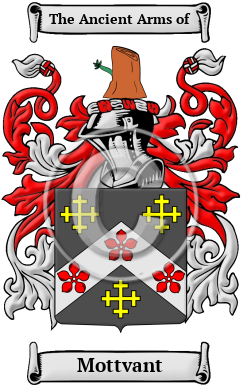 Mottvant Family Crest/Coat of Arms