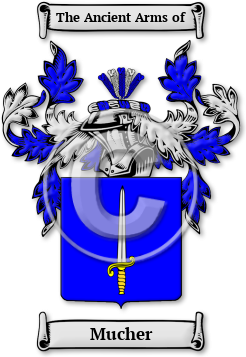 Mucher Family Crest Download (jpg) Legacy Series - 150 DPI