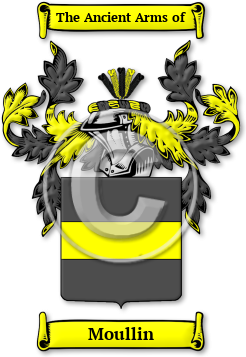 Moullin Family Crest Download (jpg) Legacy Series - 150 DPI