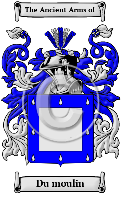 Du moulin Family Crest/Coat of Arms