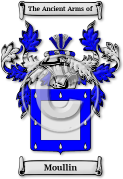Moullin Family Crest Download (jpg) Legacy Series - 150 DPI