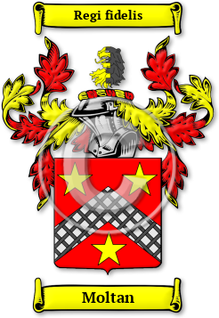 Moltan Family Crest Download (jpg) Legacy Series - 150 DPI