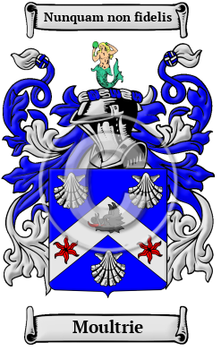 Moultrie Family Crest/Coat of Arms