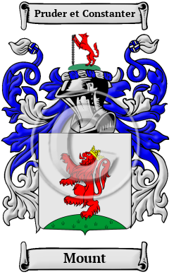 Mount Family Crest/Coat of Arms