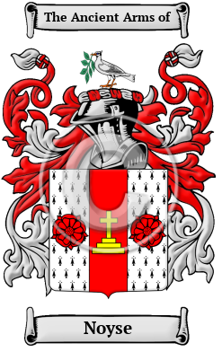 Noyse Family Crest/Coat of Arms