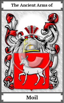 Moil Family Crest Download (JPG)  Book Plated - 150 DPI