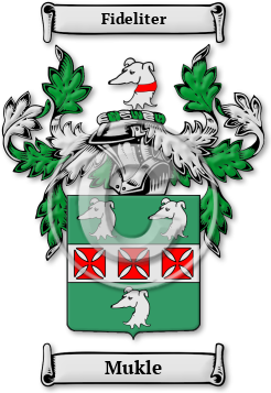 Mukle Family Crest Download (jpg) Legacy Series - 150 DPI