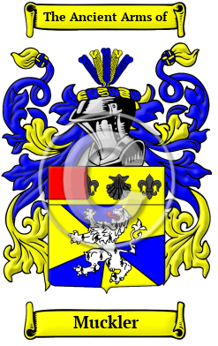 Muckler Family Crest/Coat of Arms