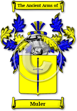 Muler Family Crest Download (JPG) Legacy Series - 600 DPI