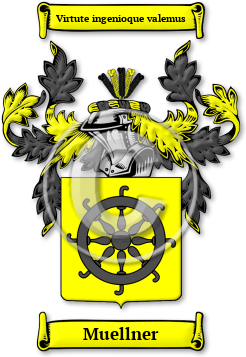 Muellner Family Crest Download (jpg) Legacy Series - 150 DPI