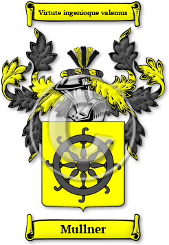 Mullner Family Crest Download (jpg) Legacy Series - 150 DPI