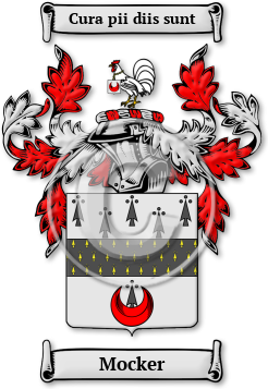 Mocker Family Crest Download (jpg) Legacy Series - 150 DPI