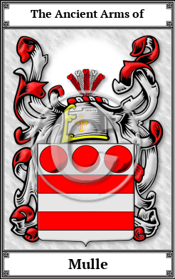 Mulle Family Crest Download (JPG)  Book Plated - 150 DPI