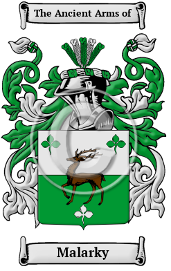 Malarky Family Crest Download (JPG) Heritage Series - 300 DPI
