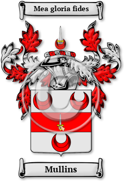 Mullins Family Crest Download (jpg) Legacy Series - 150 DPI