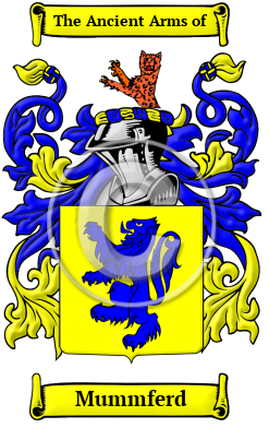 Mummferd Family Crest/Coat of Arms