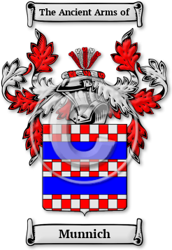 Munnich Family Crest Download (JPG) Legacy Series - 600 DPI