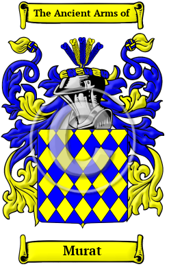 Murat Family Crest/Coat of Arms