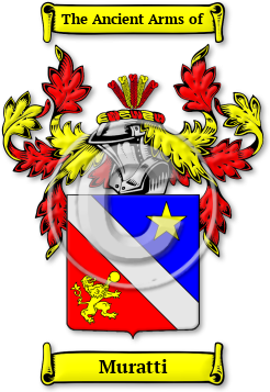 Muratti Family Crest Download (jpg) Legacy Series - 150 DPI