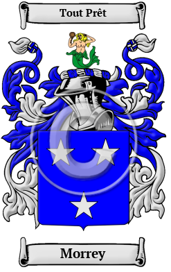Morrey Family Crest/Coat of Arms