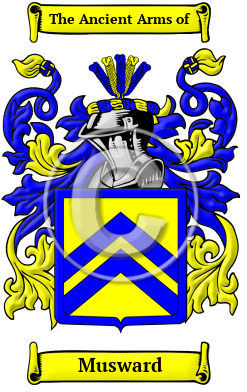 Musward Family Crest/Coat of Arms