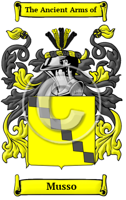Musso Name Meaning, Family History, Family Crest & Coats of Arms
