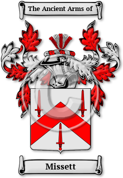 Missett Family Crest Download (jpg) Legacy Series - 150 DPI