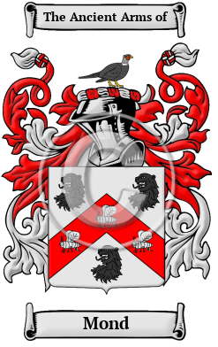 Mond Family Crest/Coat of Arms