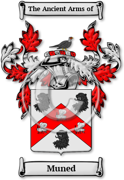 Muned Family Crest Download (jpg) Legacy Series - 150 DPI