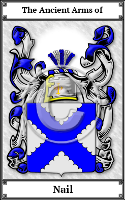 Nail Family Crest Download (JPG)  Book Plated - 150 DPI