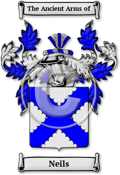 Neils Family Crest Download (jpg) Legacy Series - 150 DPI
