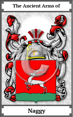 Naggy Family Crest Download (JPG) Book Plated - 600 DPI