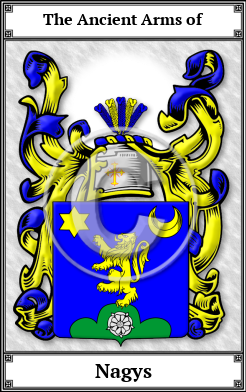 Nagys Family Crest Download (JPG)  Book Plated - 150 DPI