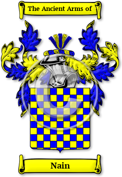 Nain Family Crest Download (JPG) Legacy Series - 600 DPI