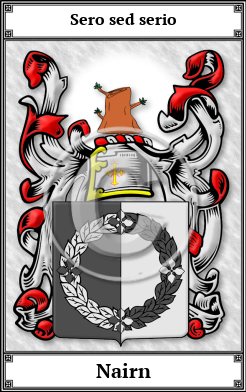 Nairn Family Crest Download (JPG) Book Plated - 600 DPI